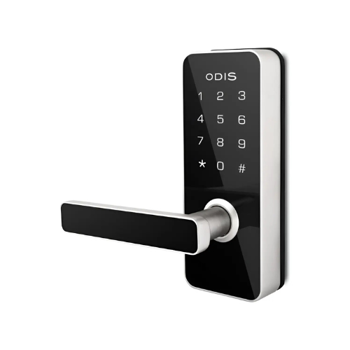 Cerradura Digital Odis 7700 Plata Reversible tecnoymas.cl