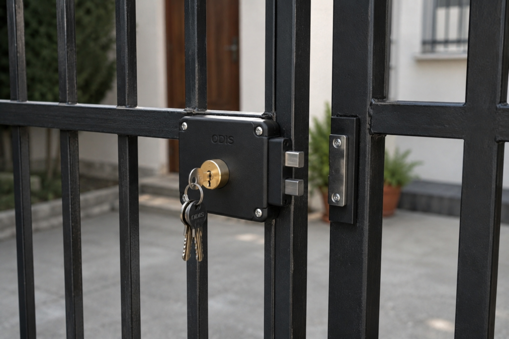 Cerradura para puerta metálica tecnoymas.cl