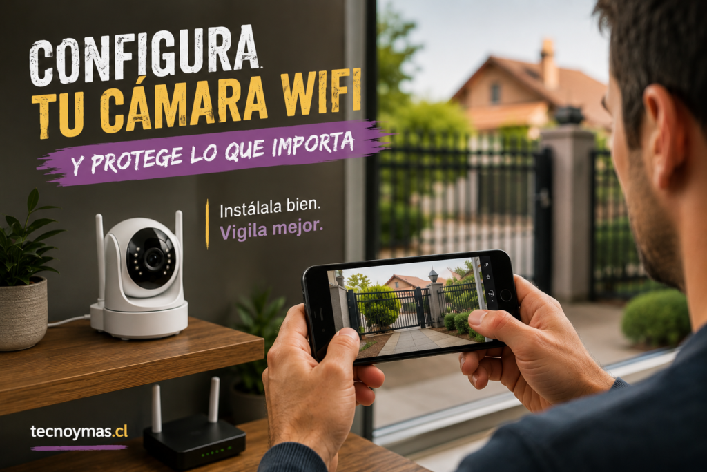Configurar una cámara WiFi en casa tecnoymas.cl