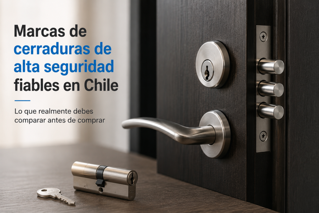Marcas fiables de cerraduras de alta seguridad tecnoymas.cl