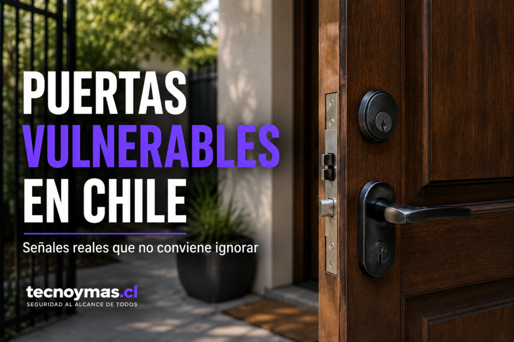 Puertas vulnerables en Chile tecnoymas.cl