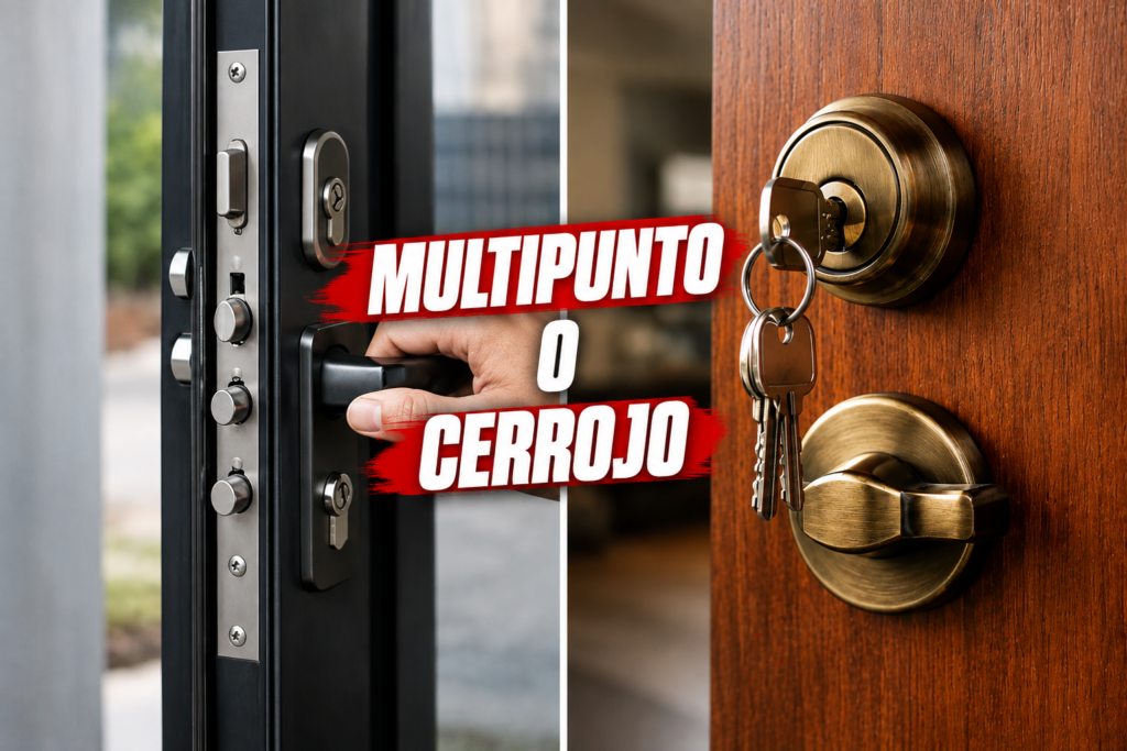 Cerradura multipunto versus cerrojo para puerta de entrada tecnoymas.cl