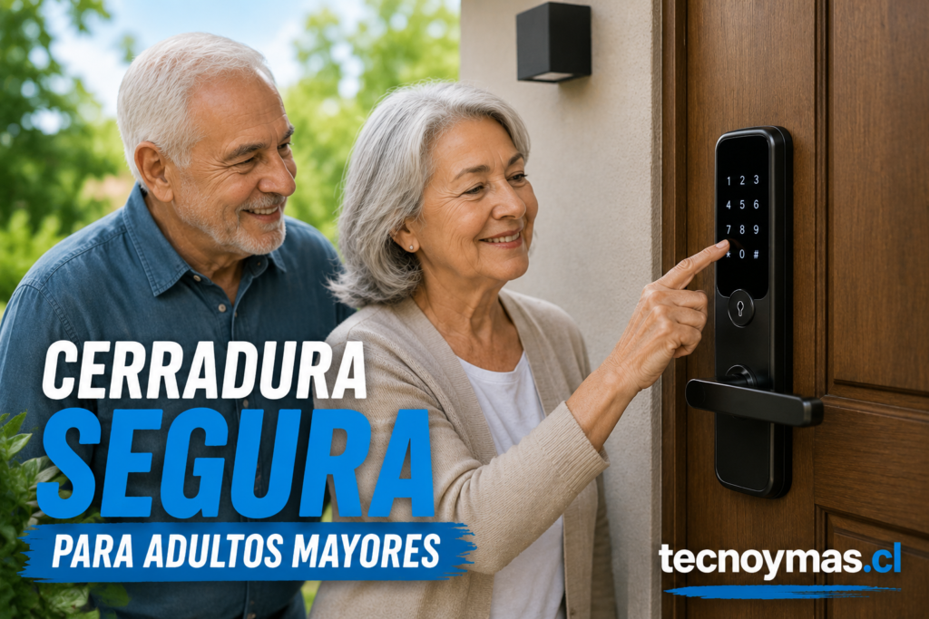Cerradura segura para adultos mayores en tecnoymas.cl