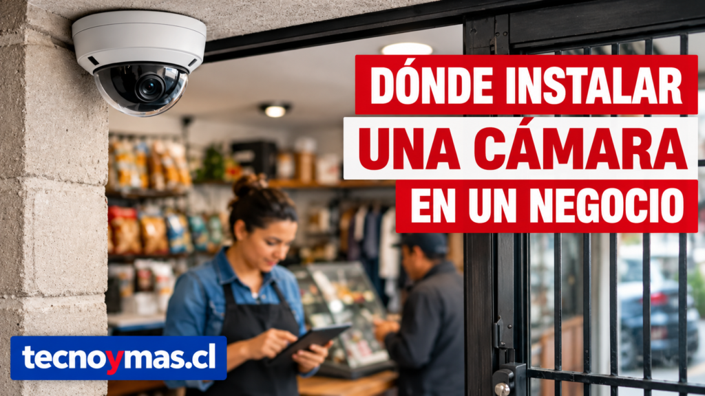 Dónde instalar cámara negocio: caja o mesón