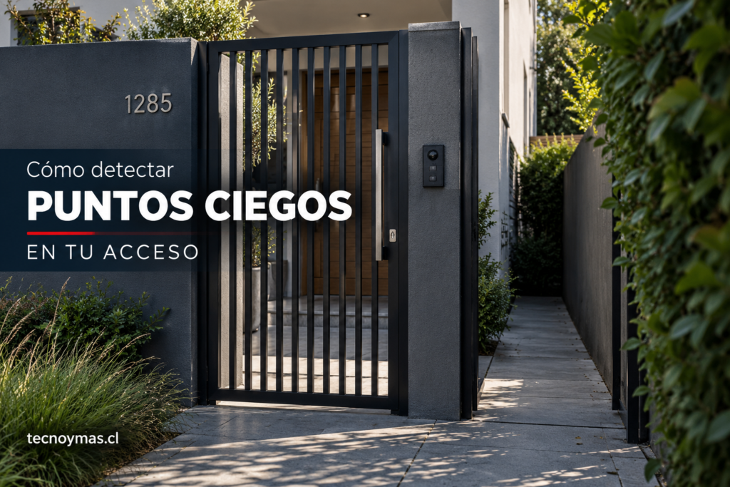Puntos ciegos exteriores en acceso tecnoymas.cl